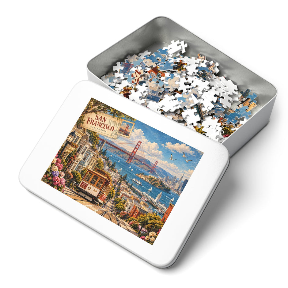San Francisco Cityscape Puzzle by Novelle & Co