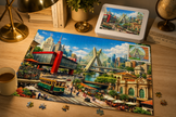 Sao Paulo Cityscape Puzzle by Novelle & Co