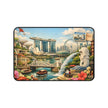 Singapore Cityscape Desk Mat by Novelle & Co