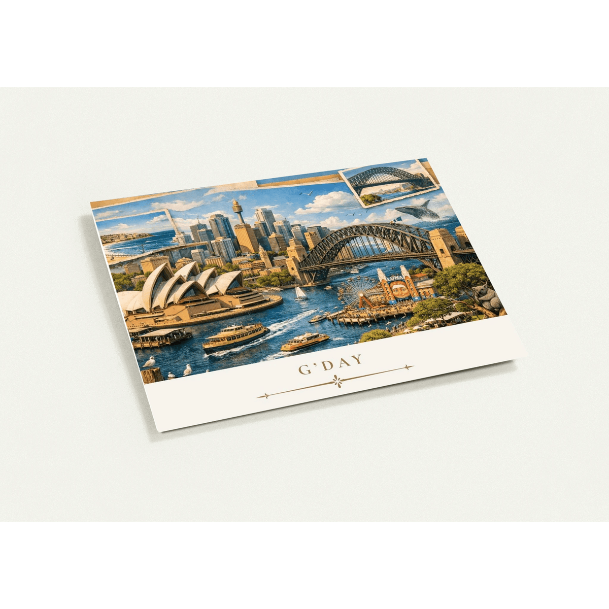 Sydney Cityscape Greeting Card Set by Novelle & Co
