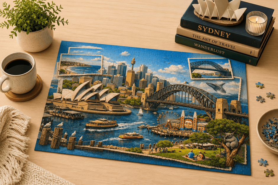 Sydney Cityscape Puzzle by Novelle & Co