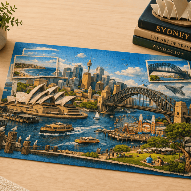 Sydney Cityscape Puzzle by Novelle & Co