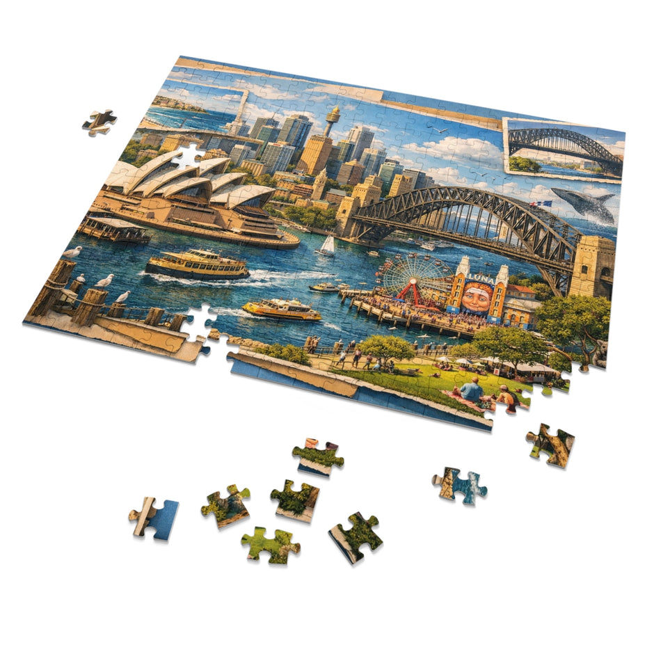 Sydney Cityscape Puzzle by Novelle & Co