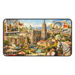 Vienna Cityscape Desk Mat by Novelle & Co