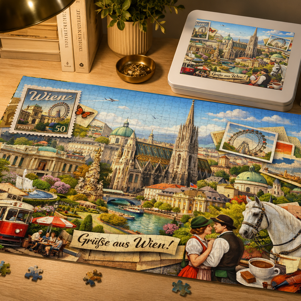 Vienna Cityscape Puzzle by Novelle & Co