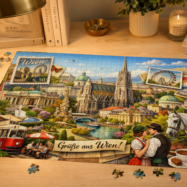 Vienna Cityscape Puzzle by Novelle & Co