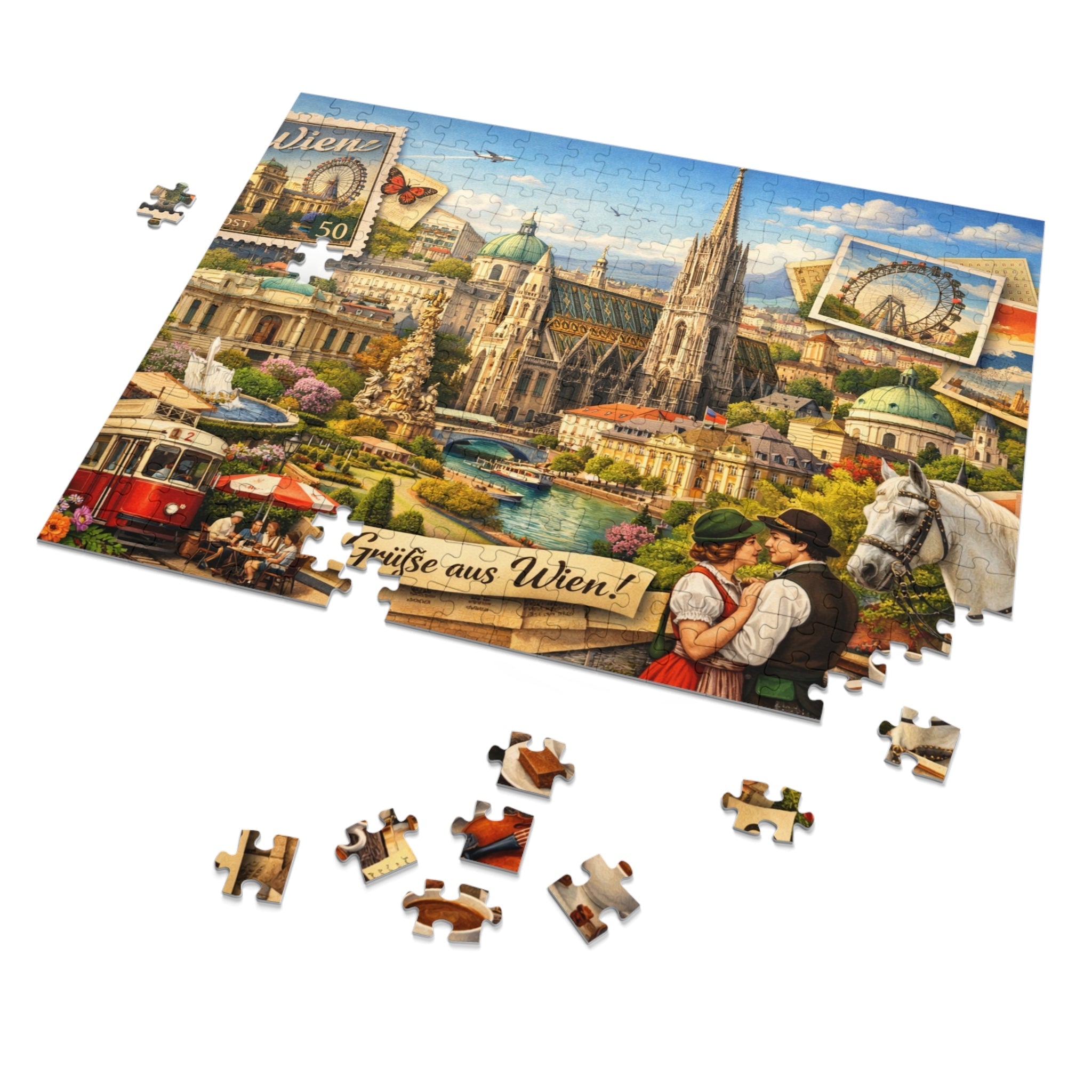 Vienna Cityscape Puzzle by Novelle & Co