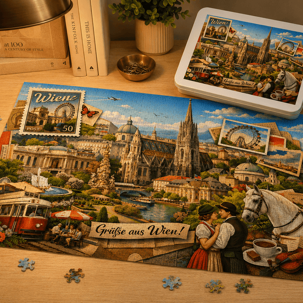 Vienna Cityscape Puzzle by Novelle & Co