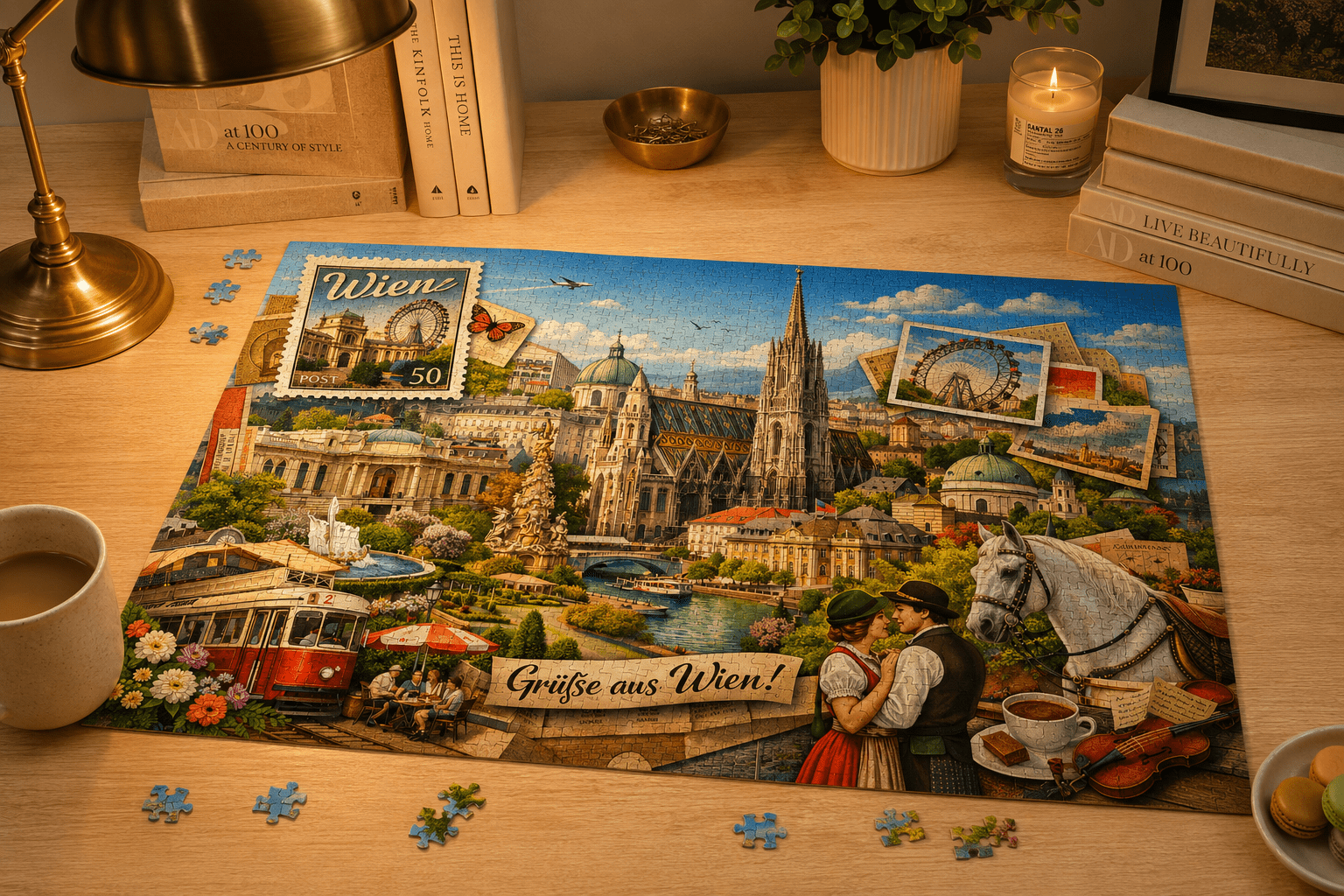 Vienna Cityscape Puzzle by Novelle & Co