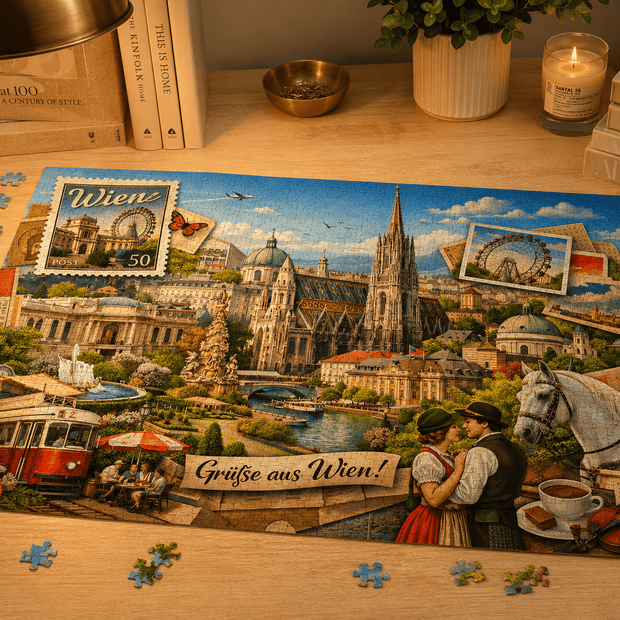 Vienna Cityscape Puzzle by Novelle & Co