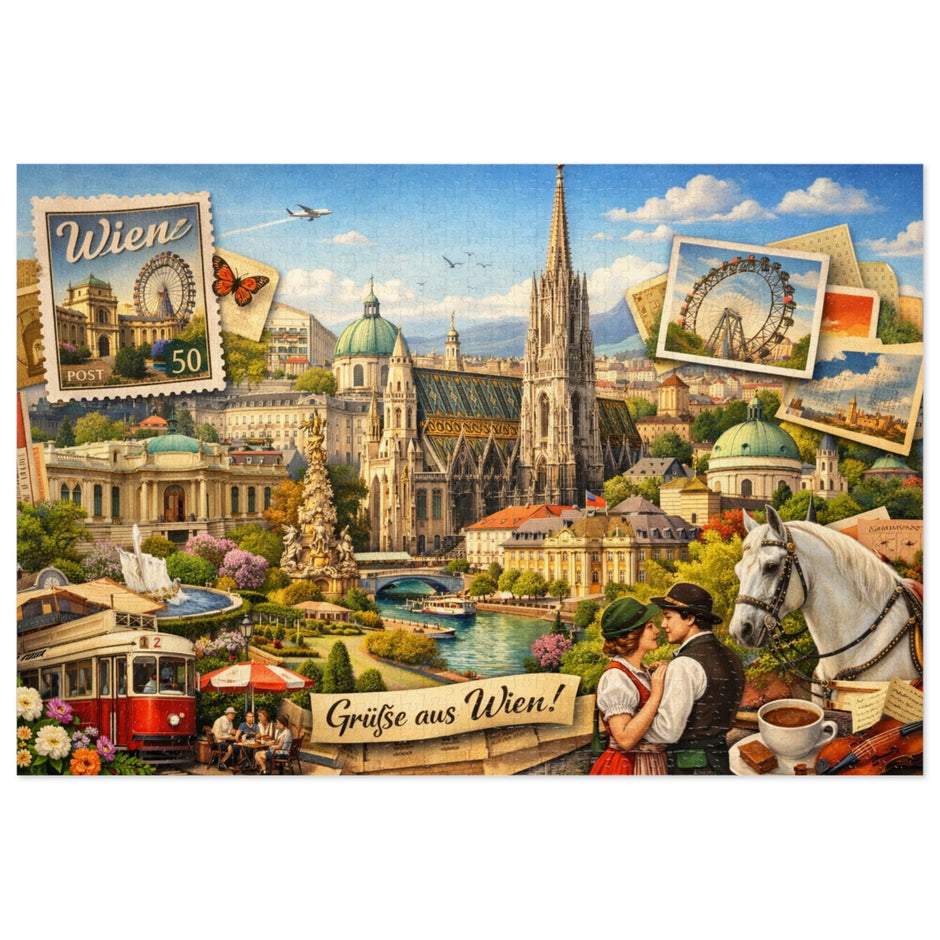 Vienna Cityscape Puzzle by Novelle & Co