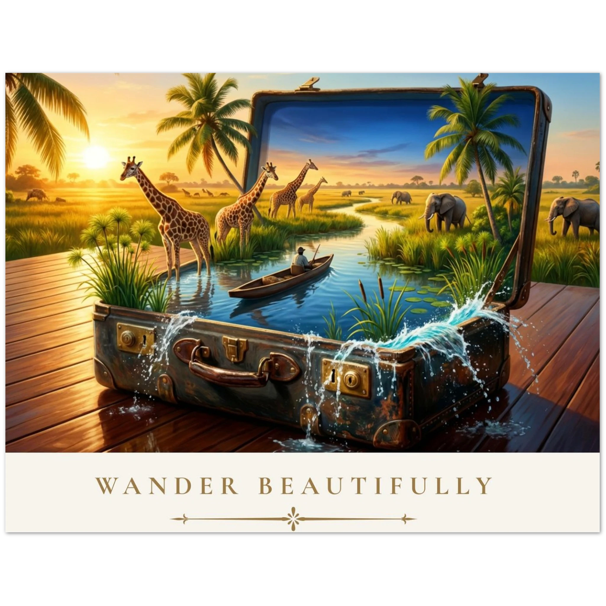 Wander Beautifully Greeting Card Set by Novelle & Co