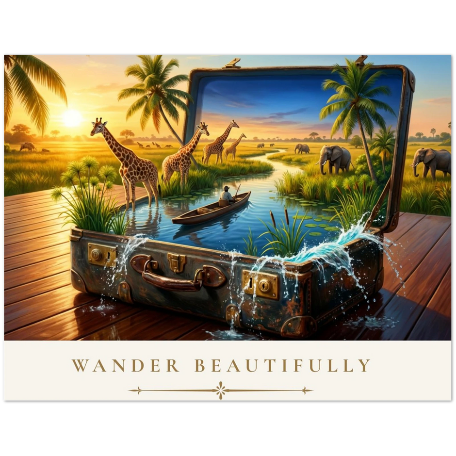 Wander Beautifully Greeting Card Set by Novelle & Co
