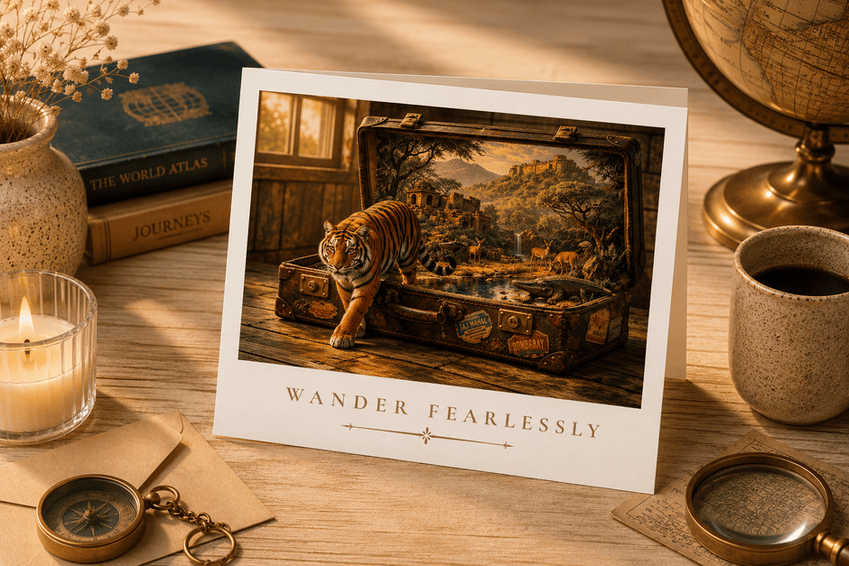 Wander Fearlessly Greeting Card Set by Novelle & Co