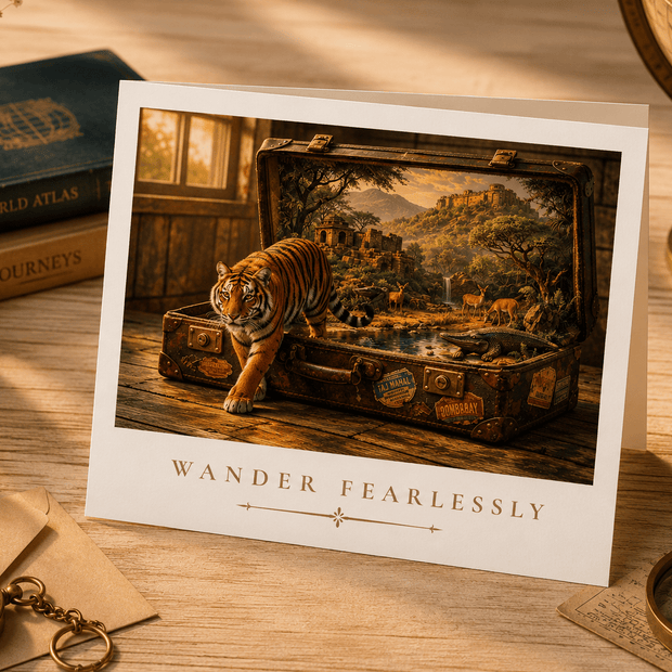 Wander Fearlessly Greeting Card Set by Novelle & Co