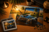 Waterways of the Okavango Puzzle by Novelle & Co