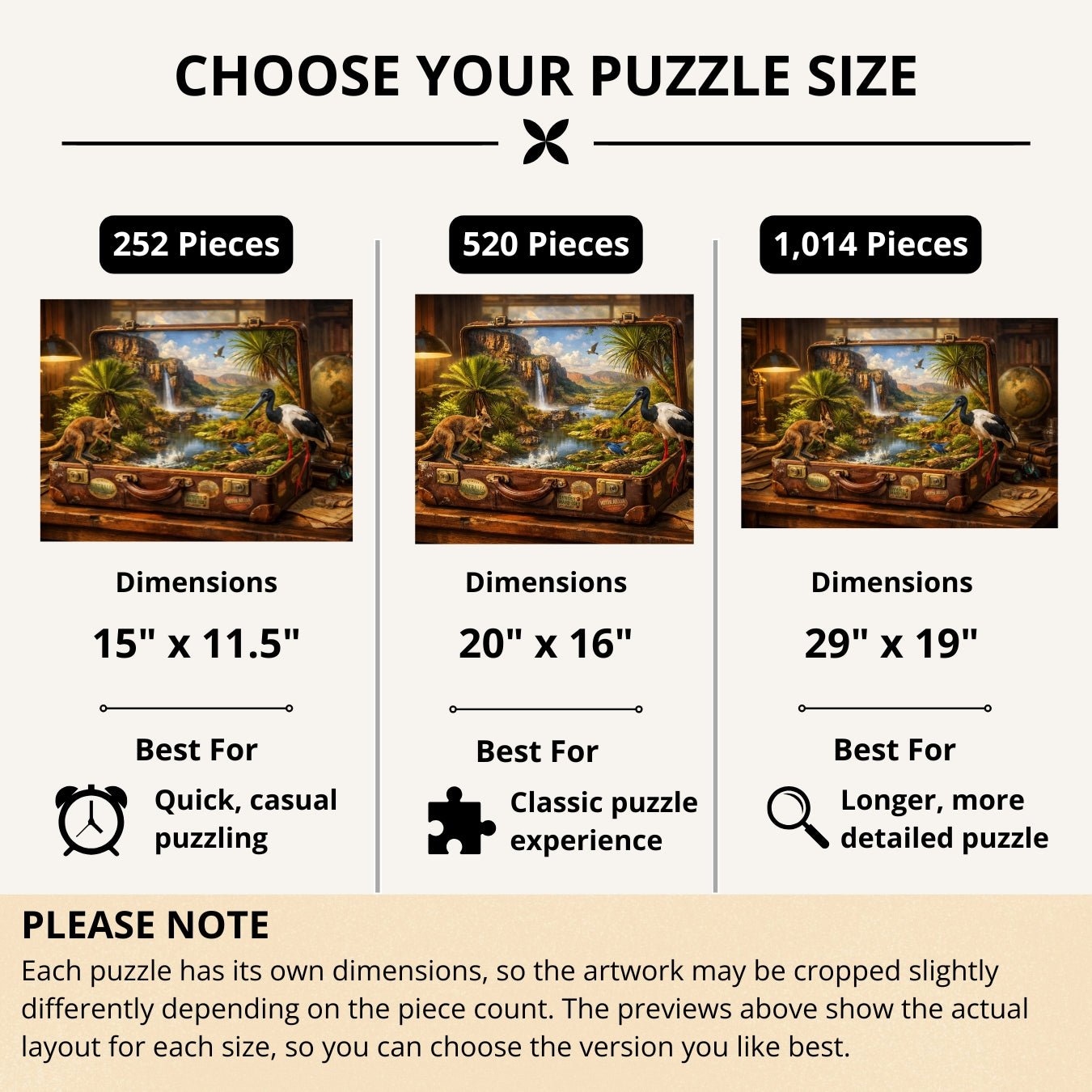 Wild Heart of Kakadu Puzzle by Novelle & Co