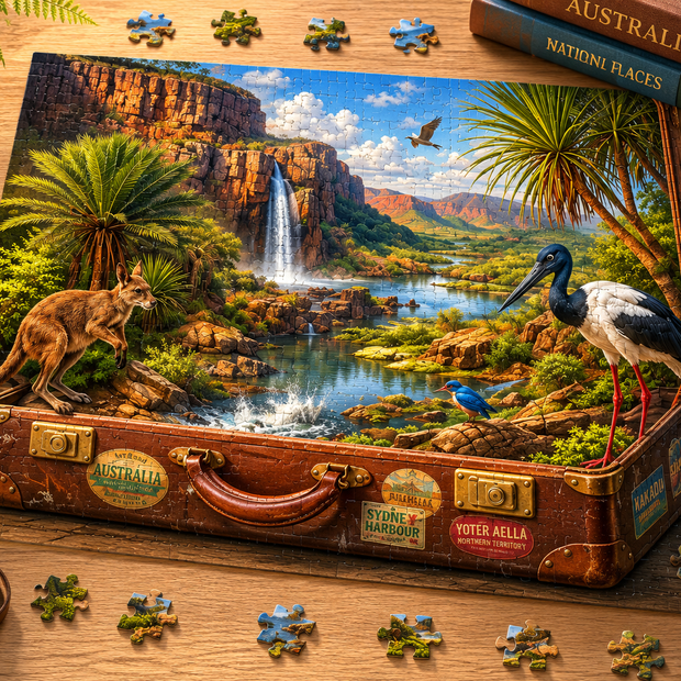 Wild Heart of Kakadu Puzzle by Novelle & Co