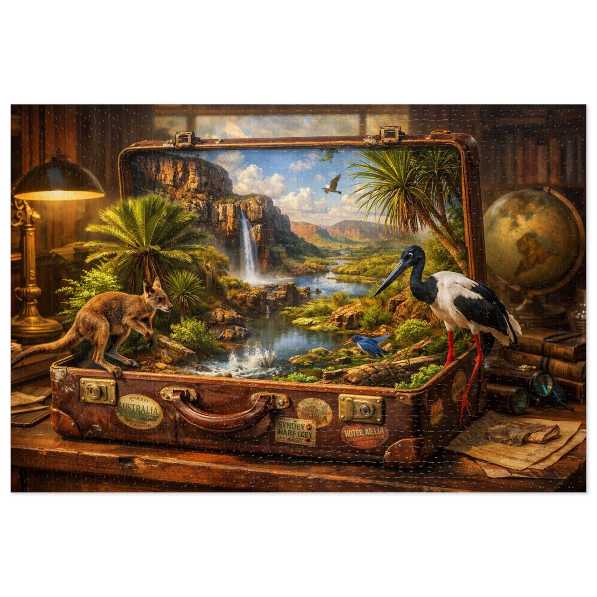 Wild Heart of Kakadu Puzzle by Novelle & Co