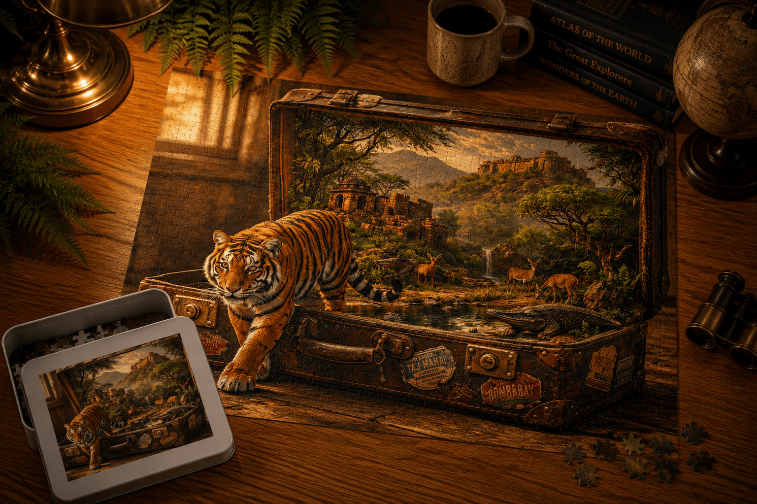Wilds of Ranthambore by Novelle & Co